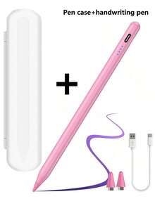 1pc Metal Stylus Pen, Magnetic, Gradient Color, Compatible With IPad 2018-2024, Magnetic Stylus Supports All Smartphones/Tablets/Apple IPad 10th, Palm Rejection, Tilt Sensitivity, Fast Charging Compatible With Apple IPad Pro 11/12.9", IPad Mini 5/6/Air3/4/5, IPad 6/7/8/9/10 [Gradient Color]