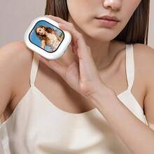 Yunseity Vlog Selfie Monitor Screen, Dispositivo Magntico de Espejo de Pantalla del Telfono con Control Remoto, 2.4G/5G WiFi Telfono Cmara Trasera Selfie Monitor 180 Flip - inicial - Ver 9