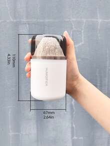 1 pieza Humidificador de volcán colorido de 180ml, alimentado por USB, 2 modos de funcionamiento, luz LED de 7 colores, apagado automático, niebla silenciosa, ambientador, difusor de aromaterapia, adecuado para decoración de habitaciones, oficina, sala de estar, escritorio, coche, gran regalo para ella - Blanco y Negro - Ver 10