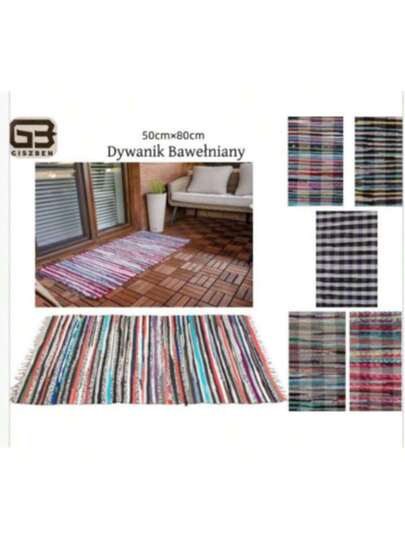 Nordic made Woven Pure Katoenen Long Tafel Runner, Sofa Cushion, Vloer Mat, Vloerkleed view 7