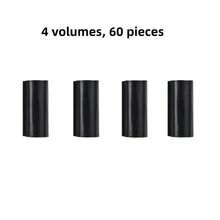 4 Rolls/60pcs Disposable In-Car Mini Trash Can Garbage Bags, Convenient Garbage Bag Organizer - Black - View 9
