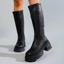 Women Pant Boots - Black - View 4