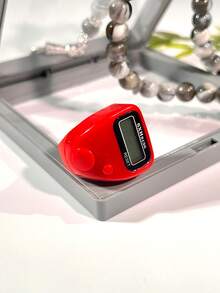 家用电子指环计数器，LED显示屏，按钮式计数装置 - 彩色 - 查看 4