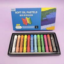 Professional Grade Soft & Smooth Pastel Oil Pastels, Vibrant Colors For Students & Children