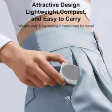 Yoidesu Pantalla de Monitor Selfie Vlog de 3, 97 Pulgadas, Monitor de Cmara Trasera Magntico Inalmbrico con Control Remoto BT y Duplicacin de Pantalla WiFi para Android Vlog Live - inicial - Ver 4