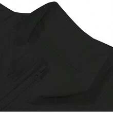 Chaquetas para hombre, 8XL, de secado rpido, proteccin, cuello alto, ligera, para senderismo, ciclismo - negro - +8XL - Ver 5