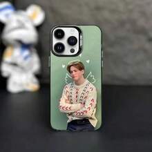 Funda de Teléfono Linda Actor K-Kit C-CONNOR para 17,16,15,14,13,12,11,Pro,MAX Cubierta Negra Mate a Prueba de Golpes - Z6 - Ver 12