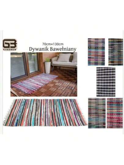 Nordic made Woven Pure Katoenen Long Tafel Runner, Sofa Cushion, Vloer Mat, Vloerkleed view 9