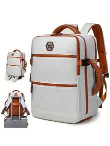 New Large Capacity Backpack, Suitable For University Students, Hiking, Travel, Sports, Outdoor, Casual, Laptop Laptop Case Laptop Sleeve Laptop Cover Computer Bag Laptop Bag Water Resistant Travel Essentials - Multicolor - View 14