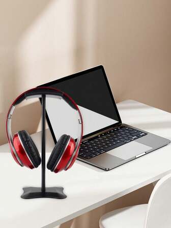 1 pieza Soporte de auriculares desmontable de aleación de aluminio, soporte de escritorio para exhibición de auriculares