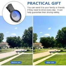 52mm Clip - on CPL Phone Camera Lens Kit, 52mm CPL Polarizing with Clip 1Set - 1 juego - Ver 3