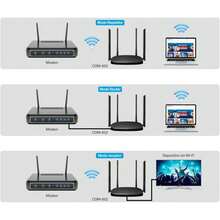 STEREN Repetidor/Router Wi-Fi, 2,4 GHz y 5 GHz (B/G/N/A/AC), hasta 30 m de Cobertura - 1 - Ver 6