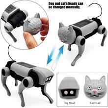 Juguete Robot Perro Interactivo con Control Remoto para Niños y Niñas Mascota Electrónica con Movimiento - Blanco - Ver 7