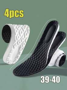 6片/套 柔软缓冲鞋垫，减震跑鞋垫，防滑舒适鞋垫，适合日常使用（可选6/4/2/1片装） 保暖，闺蜜节，小狗，嘉年华 - 黑色 - 查看 26