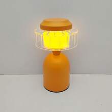 USB-aufladbare Touch-Steuerung Pilzlampe, LED-Ambiente-Beleuchtung für Wohnzimmer, Schlafzimmer, Küche, dekorative Nachtbeleuchtung mit wiederaufladbarem Akku, 800mAh, ≤36V - ideal für Halloween