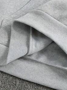Sudadera Unisex con Estrellas de Moda Diseño Exclusivo Casual Ideal para Otoño Invierno Estilo Urbano Confort y  en Cada Uso Imprescindible para un Look Moderno - Gris - Ver 6