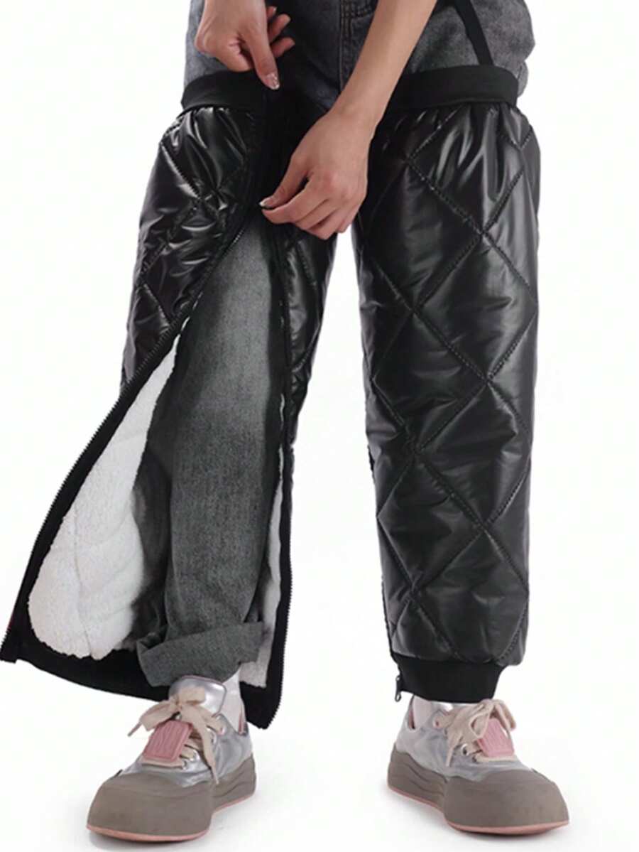 Winter Motorcycle/Scooter/Bicycle Knee Pads, Warm Leg Protectors For Men & Women, Riding Knee Guards