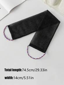 Mesh Exfoliating Back Long Net Bath Scrub Towel Set,Bath Net, Soap Storage Net,Double-Sided For Gentle,Rough Exfoliation, Effective Body Scrub, Back Scrubber For Shower Use,Premium Mesh Material, Convenient Strap Towel Design, Body Sponge For Smooth Skin,Great For Daily Use,Suitable For Home, Travel, Campus, Men, Women, Holiday Gifts, New Year Gifts, Small Party Gift Exchanges