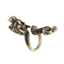 1pc Chinese Style Dragon Shaped Adjustable Smoking Ring, Creative Finger Ring Cigarette Holder, Unique Personalized Accessory, Suitable For Traditional Smoking Accessories, Adult Party Favor, Cigarette Accessories