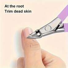 Stainless Steel Ingrown Toenail Nipper, Professional Pedicure Tool