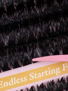 800/720/644/640/300 piezas Conjunto de pestañas postizas de estilo D-Curl con diseños de dibujos animados, incluye pestañas personalizadas DIY de 8-18 mm, pestañas rusas 3D rizadas y gruesas, crea un efecto de maquillaje de visón desordenado y dramático, adecuado para maquillaje de escenario, maquillaje diario, cosplay, maquillaje de rostro completo y uso diario, portátil y fácil de usar, adecuado para uso diario o al aire libre. - Negro - Ver 10