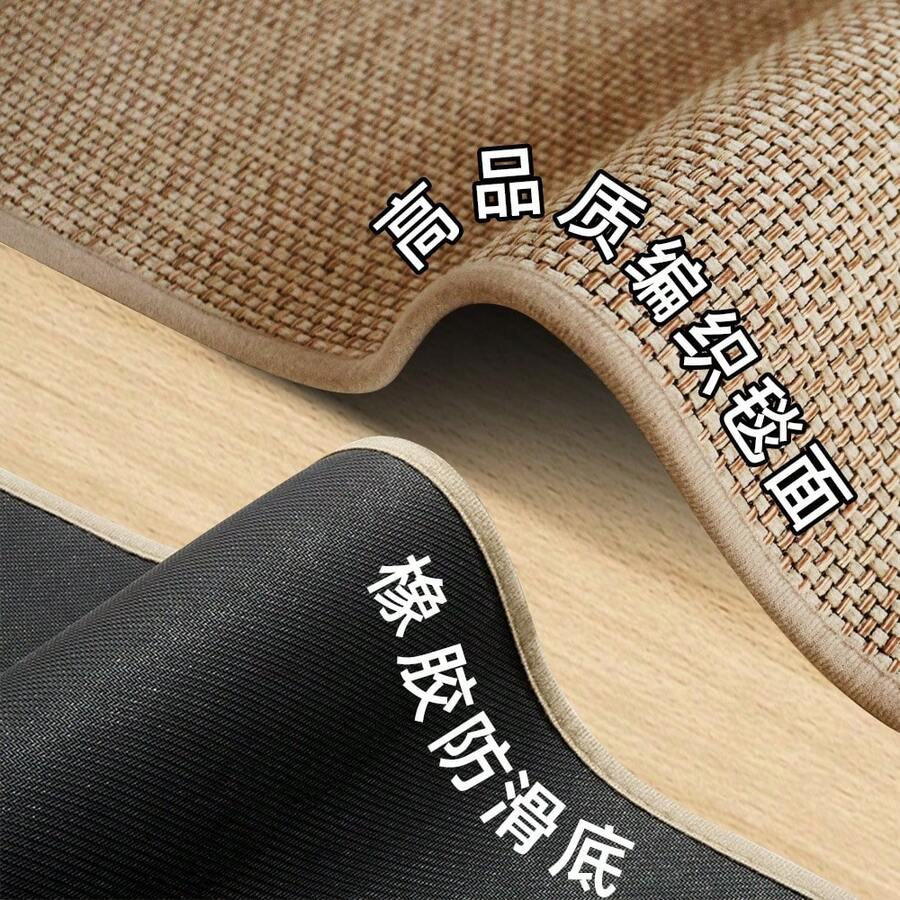 シェニールゴム珪藻泥フロアマット肥厚ロングストリップフロアマット防水、耐油、耐摩耗性、汚れに強いキッチンフロアマット - ゴム編みマット - [グレー] - チェックする 1