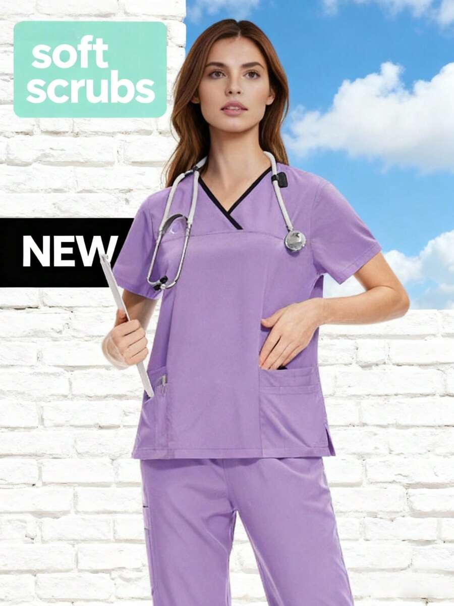 Hohe Wiederkaufrate! Hautfreundlicher & atmungsaktiver Handwasch-Kittel für Frauen, schnelltrocknend, weich & locker geschnitten, Laboruniform, so bequem, dass Sie ihn nicht ausziehen möchten, von Stammkunden sehr empfohlen