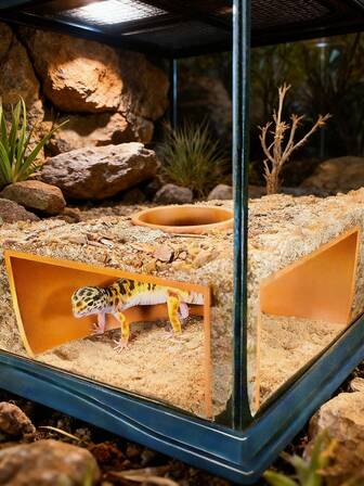 Reptile Corner Underground Cave Observation | Hognose Snake, Corn Snake And Leopard Gecko Hiding Places Reptile Habitat Tank Enrichment | Decorative Accessories Toys Decor