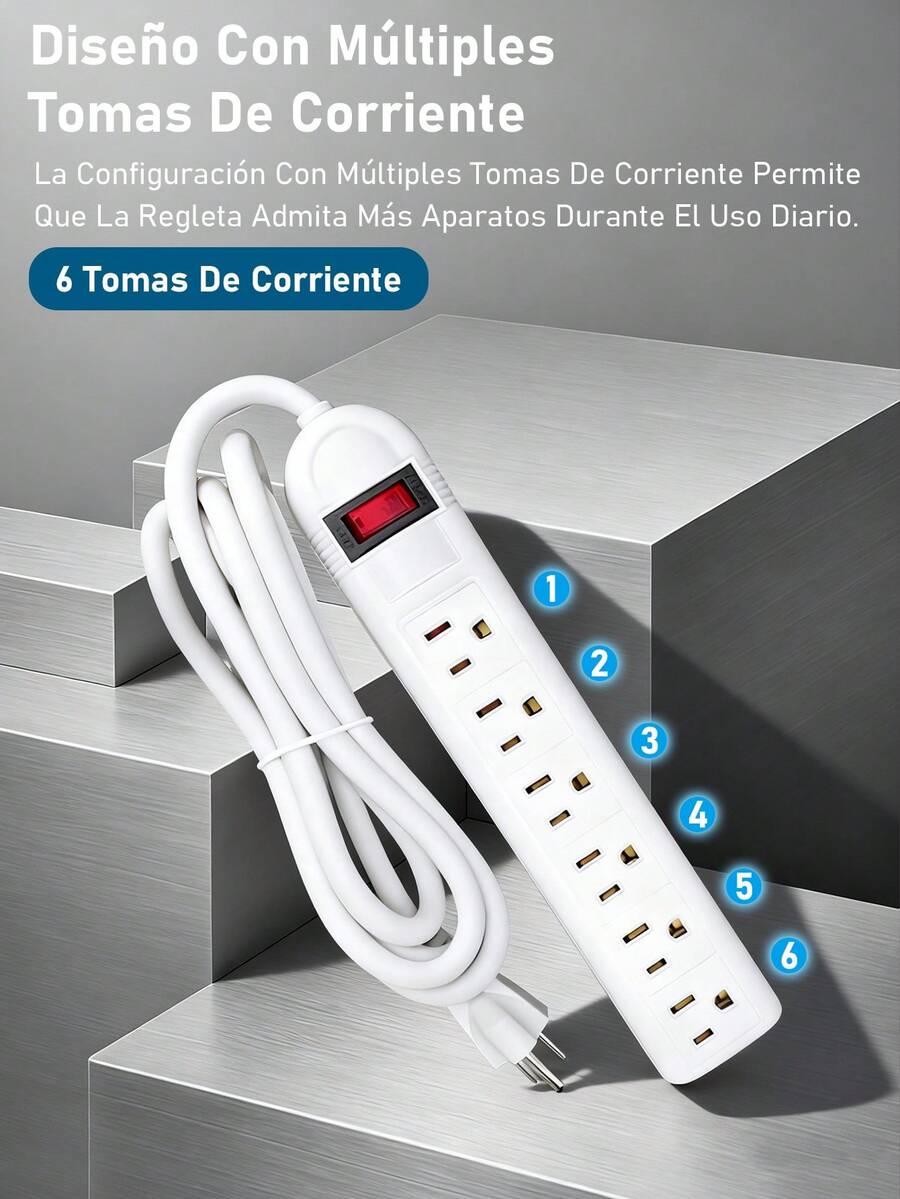 Adapters & Multi-Outlets - White - View 1