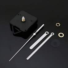 5 Sätze Quarz-Uhrwerk DIY-Kit, 5 Paar Zeiger, 13 mm Wellenlänge, für Wanduhr-Reparatur, Ersatz und DIY, geeignet für Wanddekoration und Geschenke