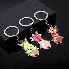 Vintage Metal Keychain Pendant, Practical Collectible Gift For Zelda Fans, Students And Office Workers - Multicolor - View 6