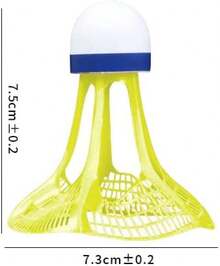 WADY 3 Pelotas de Bádminton Resistentes al VientoBádminton Sala De Entrenamiento De Bádminton​A Prueba De Viento para​Adultos Pelotas De Estudiantes para Uso Interno Y Externo - color aleatorio - Ver 5