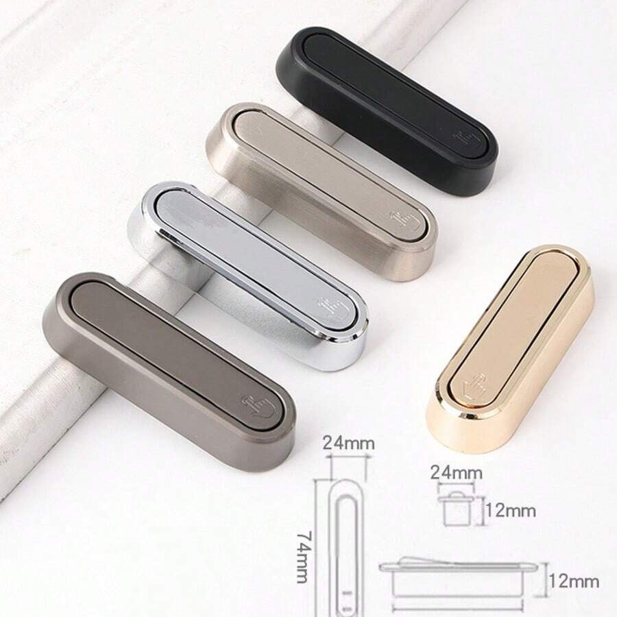 1pc RV Bathroom Towel Hook - Made Of Aluminum Alloy, No Charging Required, Rust-Proof, Easy To Install, Space-Saving, Suitable For Campers, RVs, Home RV Furniture Accessories