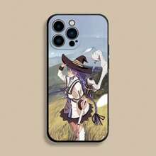 Custodia per telefono compatibile con Anime M-Mushoku Tensei, adatta per modelli 17, 16, 15, 14, 13, 12, Pro, Max, Plus, E, SE4, Air, Mini, in morbida cover nera compatibile con i modelli 17 Pro, 17 Pro Max, 17 - z5 - Visualizzare 4