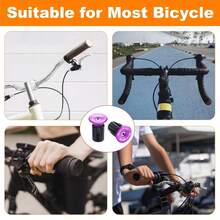2pcs Bicycle Handlebar Expansion Plugs, Aluminum Alloy Handlebar Decorative Accessories, Bike Grip Decorative Caps, With Installation Tool, Suitable For Mountain Bike, Road Bike, Multiple Colors Available - Multicolor - View 4