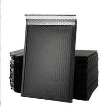 20pcs/Pack Black Thick Shock-Proof Self-Adhesive Waterproof Bubble Bags, Universal Packaging - Black - View 10