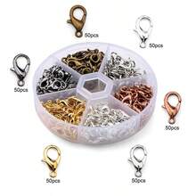 SMI Fine A Set Jewelry Findings Tool Set Open Jump Rings,Jewelry Pliers, Lobster Clasps Hooks, Jewelry Tweezers Jewelry Making Supplies - Multicolor - View 22