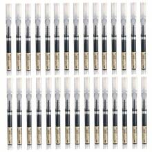 30pcs 0.5mm Gel Pens, Gel Ink Pens, Blue/Red/Black Fine Tip Ink Pens, (Blue/Red/Black) Ink Pens, Quick-Drying Gel Pens, Visible Ink Writing Supplies, Suitable For School, Home And Office Writing And Office Supplies. - Black 30 Pieces - View 10