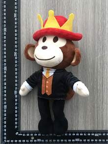 热门游戏《偷脑袋》Jandel毛绒玩具 67号毛绒玩具，戴红帽子的黑猴子，动漫毛绒动物，儿童玩具，送给男孩、游戏玩家、收藏家、圣诞节礼物、生日礼物、新年礼物的完美礼物 - 彩色 - 查看 17