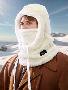 1件或2件套针织帽手套套装，时尚休闲保暖冬季针织帽，适合秋冬季日常佩戴、户外旅行、徒步、滑雪、骑行、登山等保暖活动，情人节礼物 - 彩色 - 查看 17