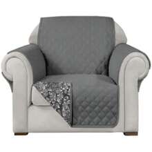 Polyblanc Cubre Salas 3 Piezas, 2 Vistas, capitonado. (Terracota) | Fundas para sillones | Cubre Sillon | cubresala 3 Piezas(Trujillo) - Multicolor - Ver 2