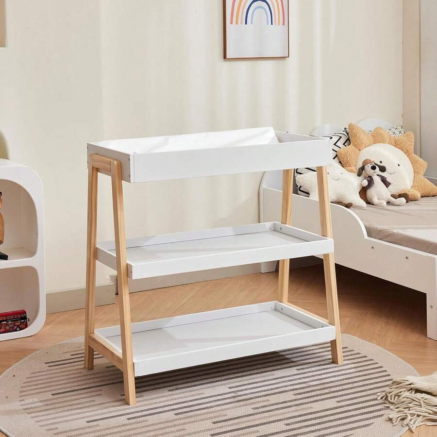 Baby Changing Tables - 白色 - 查看 1
