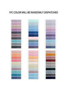 CUTTRSZE 200张/包 随机颜色 PE材质自粘标签，适用于页面标记、笔记、彩色书签、索引标签、标签贴纸、logo贴纸、小型便签、索引便签、返校用品、学习用品 - 彩色 - 查看 9