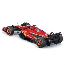 Bburago 1:43 Ferrari SF-24 (With Helmet) (#16 Charles Leclerc) (2024 Imola Italy Emilia Romagna Grand Prix) - Dull Red ('24) ('24 Std) - No.16 - View 3