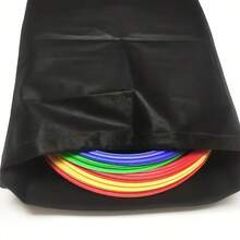 一套跳房子圈、敏捷环、感觉统合训练运动器材，环和扣环可自由组合，颜色随机发货