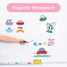 12Pcs Fridge Magnets Cute Refrigerator Magnets, Strong Magnets For Whiteboard Cabinet Locker, Rubber 3D Funny Decorative Magnets For Classroom Kitchen Office,Colorful - Colorful - View 5