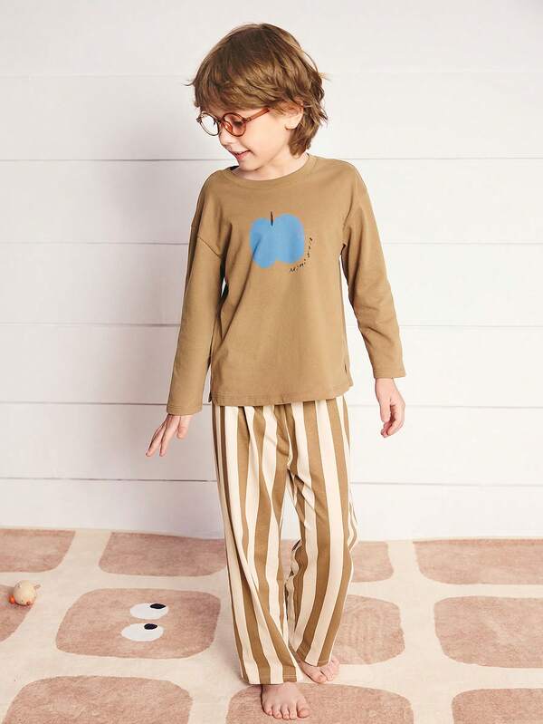 mini bala 植物纤维系列儿童睡衣套装 男女童婴儿睡衣 柔软透气 2025秋季款