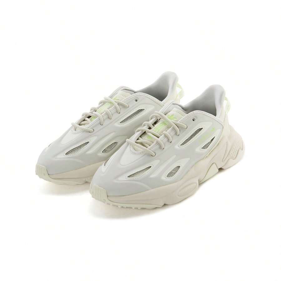 Adidas Unisex Comfortable Casual Classic Sneakers GZ7279 - Beige/Fluorescent Green - View 1