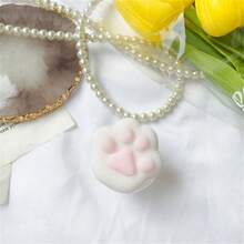 可爱动物Q弹软气囊支架手工DIY立体支撑架手机指环扣适用于、Android手机，生日、家人、朋友的礼物推拉式手机握把、手机支架、手机配件 - 彩色 - 查看 9