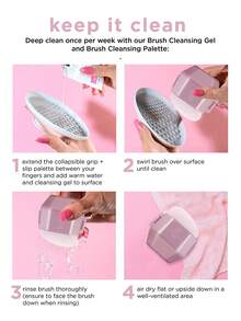 Real Techniques 斜角粉底液或粉底霜 - 粉色 - 查看 7